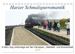 Harzer Schmalspurromantik (Tischkalender 2024 DIN A5 quer), CALVENDO Monatskalender