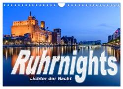 Ruhrnights (Wandkalender 2024 DIN A4 quer), CALVENDO Monatskalender