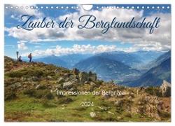 Zauber der Berglandschaft (Wandkalender 2024 DIN A4 quer), CALVENDO Monatskalender