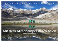Mit dem Allradcamper durch Asien (Tischkalender 2024 DIN A5 quer), CALVENDO Monatskalender