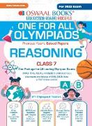 Oswaal One For All Olympiad Previous Years' Solved Papers, Class-7 Reasoning Book (For 2023 Exam)