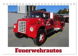 Feuerwehrautos (Tischkalender 2024 DIN A5 quer), CALVENDO Monatskalender