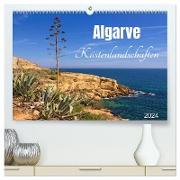 Algarve - Küstenlandschaften (hochwertiger Premium Wandkalender 2024 DIN A2 quer), Kunstdruck in Hochglanz