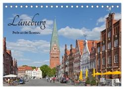Lüneburg - Perle an der Ilmenau (Tischkalender 2024 DIN A5 quer), CALVENDO Monatskalender