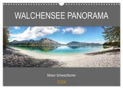Walchensee Panorama (Wandkalender 2024 DIN A3 quer), CALVENDO Monatskalender