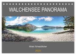 Walchensee Panorama (Tischkalender 2024 DIN A5 quer), CALVENDO Monatskalender