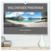 Walchensee Panorama (hochwertiger Premium Wandkalender 2024 DIN A2 quer), Kunstdruck in Hochglanz
