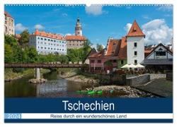 Tschechien - Eine Reise durch ein wunderschönes Land (Wandkalender 2024 DIN A2 quer), CALVENDO Monatskalender