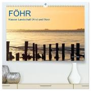 Föhr - Wasser Landschaft Wind und Meer (hochwertiger Premium Wandkalender 2024 DIN A2 quer), Kunstdruck in Hochglanz