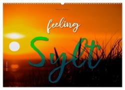 feeling Sylt (Wandkalender 2024 DIN A2 quer), CALVENDO Monatskalender