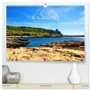 il Salento Kulturlandschaft zwischen zwei Meeren (hochwertiger Premium Wandkalender 2024 DIN A2 quer), Kunstdruck in Hochglanz