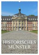 Historisches Münster (Wandkalender 2024 DIN A2 hoch), CALVENDO Monatskalender