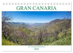 Gran Canaria - Die vielseitige Kanareninsel (Tischkalender 2024 DIN A5 quer), CALVENDO Monatskalender
