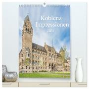Koblenz Impressionen (hochwertiger Premium Wandkalender 2024 DIN A2 hoch), Kunstdruck in Hochglanz