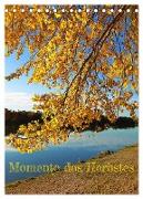 Momente des Herbstes (Tischkalender 2024 DIN A5 hoch), CALVENDO Monatskalender