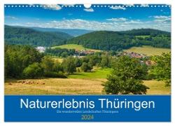 Naturerlebnis Thüringen (Wandkalender 2024 DIN A3 quer), CALVENDO Monatskalender