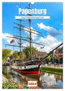 Papenburg. Längste Fehnkolonie Deutschlands (Wandkalender 2024 DIN A3 hoch), CALVENDO Monatskalender