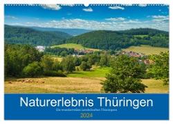 Naturerlebnis Thüringen (Wandkalender 2024 DIN A2 quer), CALVENDO Monatskalender