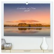 Landschaften und Natur 2024 (hochwertiger Premium Wandkalender 2024 DIN A2 quer), Kunstdruck in Hochglanz