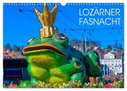 Lozärner Fasnacht (Wandkalender 2024 DIN A3 quer), CALVENDO Monatskalender