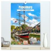 Papenburg. Längste Fehnkolonie Deutschlands (hochwertiger Premium Wandkalender 2024 DIN A2 hoch), Kunstdruck in Hochglanz