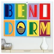 Benidorm (hochwertiger Premium Wandkalender 2024 DIN A2 quer), Kunstdruck in Hochglanz