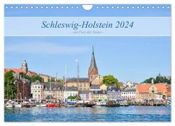 Schleswig-Holstein, ein Fest der Sinne (Wandkalender 2024 DIN A4 quer), CALVENDO Monatskalender