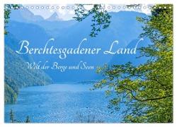 Berchtesgadener Land - Welt der Berge und Seen (Wandkalender 2024 DIN A4 quer), CALVENDO Monatskalender