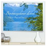 Berchtesgadener Land - Welt der Berge und Seen (hochwertiger Premium Wandkalender 2024 DIN A2 quer), Kunstdruck in Hochglanz
