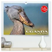 UGANDA - Perle Afrikas (hochwertiger Premium Wandkalender 2024 DIN A2 quer), Kunstdruck in Hochglanz