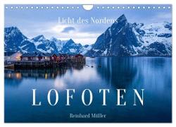 Licht des Nordens - LOFOTEN (Wandkalender 2024 DIN A4 quer), CALVENDO Monatskalender