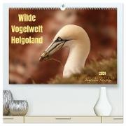 Wilde Vogelwelt Helgoland (hochwertiger Premium Wandkalender 2024 DIN A2 quer), Kunstdruck in Hochglanz