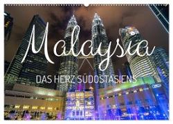Malaysia - Das Herz Südostasiens (Wandkalender 2024 DIN A2 quer), CALVENDO Monatskalender