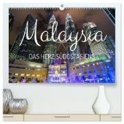 Malaysia - Das Herz Südostasiens (hochwertiger Premium Wandkalender 2024 DIN A2 quer), Kunstdruck in Hochglanz