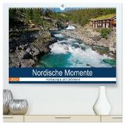 Nordische Momente (hochwertiger Premium Wandkalender 2024 DIN A2 quer), Kunstdruck in Hochglanz