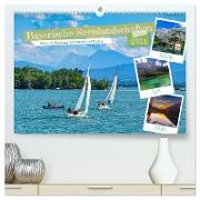 Bayerische Seenlandschaften - Natur im Einklang mit Freizeit und Kultur (hochwertiger Premium Wandkalender 2024 DIN A2 quer), Kunstdruck in Hochglanz