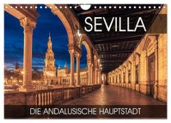 Sevilla - die andalusische Hauptstadt (Wandkalender 2024 DIN A4 quer), CALVENDO Monatskalender
