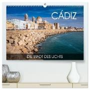 Cádiz - die Stadt des Lichts (hochwertiger Premium Wandkalender 2024 DIN A2 quer), Kunstdruck in Hochglanz