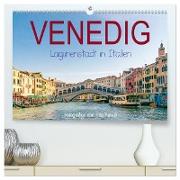 Venedig. Lagunenstadt in Italien (hochwertiger Premium Wandkalender 2024 DIN A2 quer), Kunstdruck in Hochglanz
