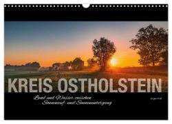 Kreis Ostholstein - Land und Wasser zwischen Sonnenauf- und Sonnenuntergang (Wandkalender 2024 DIN A3 quer), CALVENDO Monatskalender