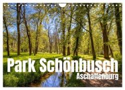 Park Schönbusch Aschaffenburg (Wandkalender 2024 DIN A4 quer), CALVENDO Monatskalender