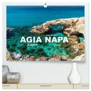 Agia Napa - Zypern (hochwertiger Premium Wandkalender 2024 DIN A2 quer), Kunstdruck in Hochglanz