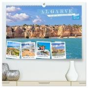 Algarve - Portugals malerische Küstenlandschaften (hochwertiger Premium Wandkalender 2024 DIN A2 quer), Kunstdruck in Hochglanz