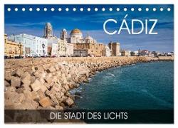 Cádiz - die Stadt des Lichts (Tischkalender 2024 DIN A5 quer), CALVENDO Monatskalender