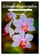 Schmetterlingsorchideen in High Dynamic (Wandkalender 2024 DIN A3 hoch), CALVENDO Monatskalender