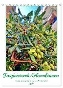 Faszinierende Olivenbäume (Tischkalender 2024 DIN A5 hoch), CALVENDO Monatskalender