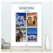 Santorini im Focus (hochwertiger Premium Wandkalender 2024 DIN A2 hoch), Kunstdruck in Hochglanz