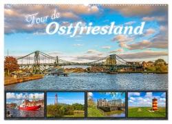 Tour de Ostfriesland (Wandkalender 2024 DIN A2 quer), CALVENDO Monatskalender
