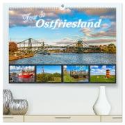 Tour de Ostfriesland (hochwertiger Premium Wandkalender 2024 DIN A2 quer), Kunstdruck in Hochglanz
