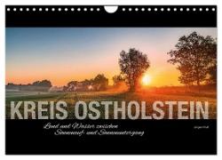 Ostholstein - Land und Wasser zwischen Sonnenauf- und Sonnenuntergang (Wandkalender 2024 DIN A4 quer), CALVENDO Monatskalender